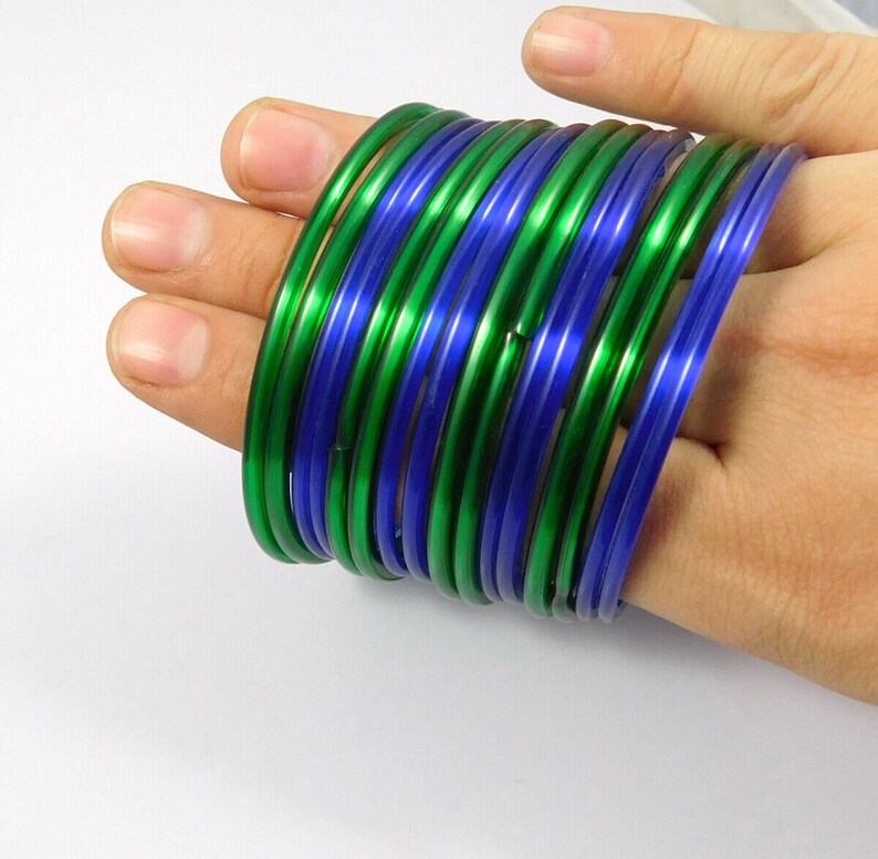2.6,2.8 12 Pieces Good Quality Beautiful Multi Color Simple Plain Indian Glass Bangle Set For Women /& Girl/'s Free Shipping Bangle Size-2.4