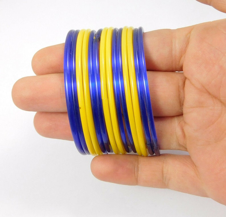 2.6,2.8 12 Pieces Good Quality Beautiful Multi Color Simple Plain Indian Glass Bangle Set For Women /& Girl/'s Free Shipping Bangle Size-2.4