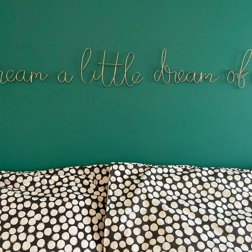 Custom Wire Words Wall Hanging Wire Art Font 4 Etsy UK