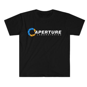 Aperture Laboratories T-Shirt,  Gamer Shirt, Geek Shirt, Gaming Gift, Half Life, Portal, Valve, Birthday Gift