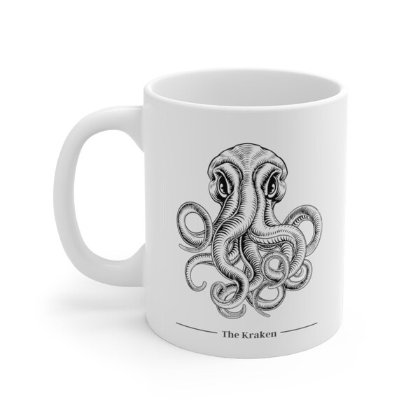 Octopus Mugs Etsy