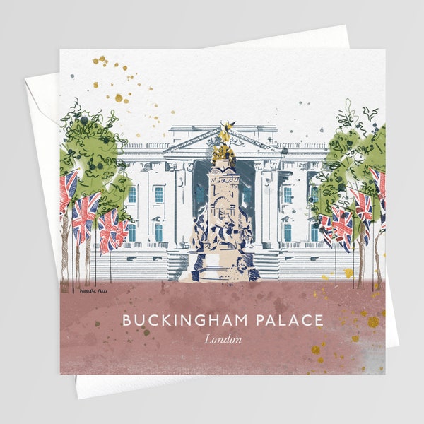Buckingham Palace, Londres, Carte de vœux