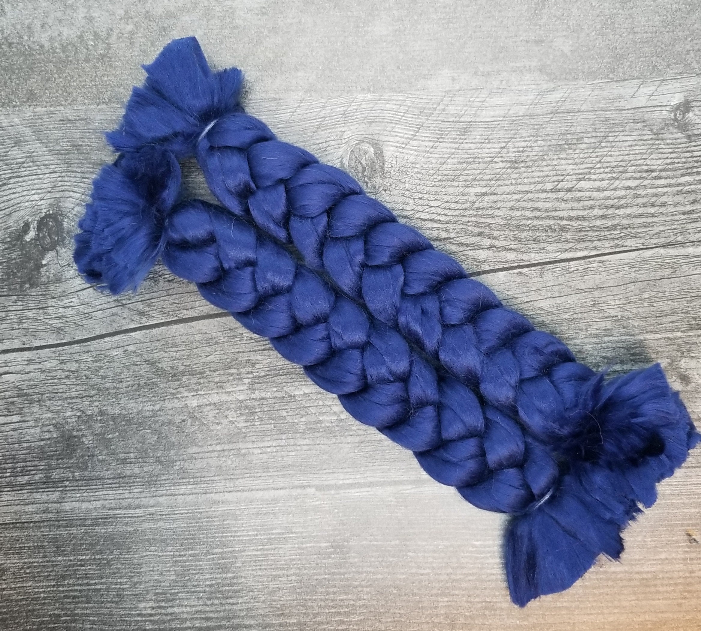 Luxe navy blue gnome girl braids gnome supplies craft kits  etsy