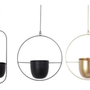 Plant pot, Hanging Plant pot, Indoor pot, Planter, metal planter, hanging basket, hanging planter, home decor, gifts, gift ideas, present,