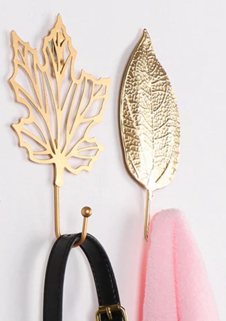 Set of Two Beautiful Elegant Hooks Home Decor Hooks Nature | Etsy UK