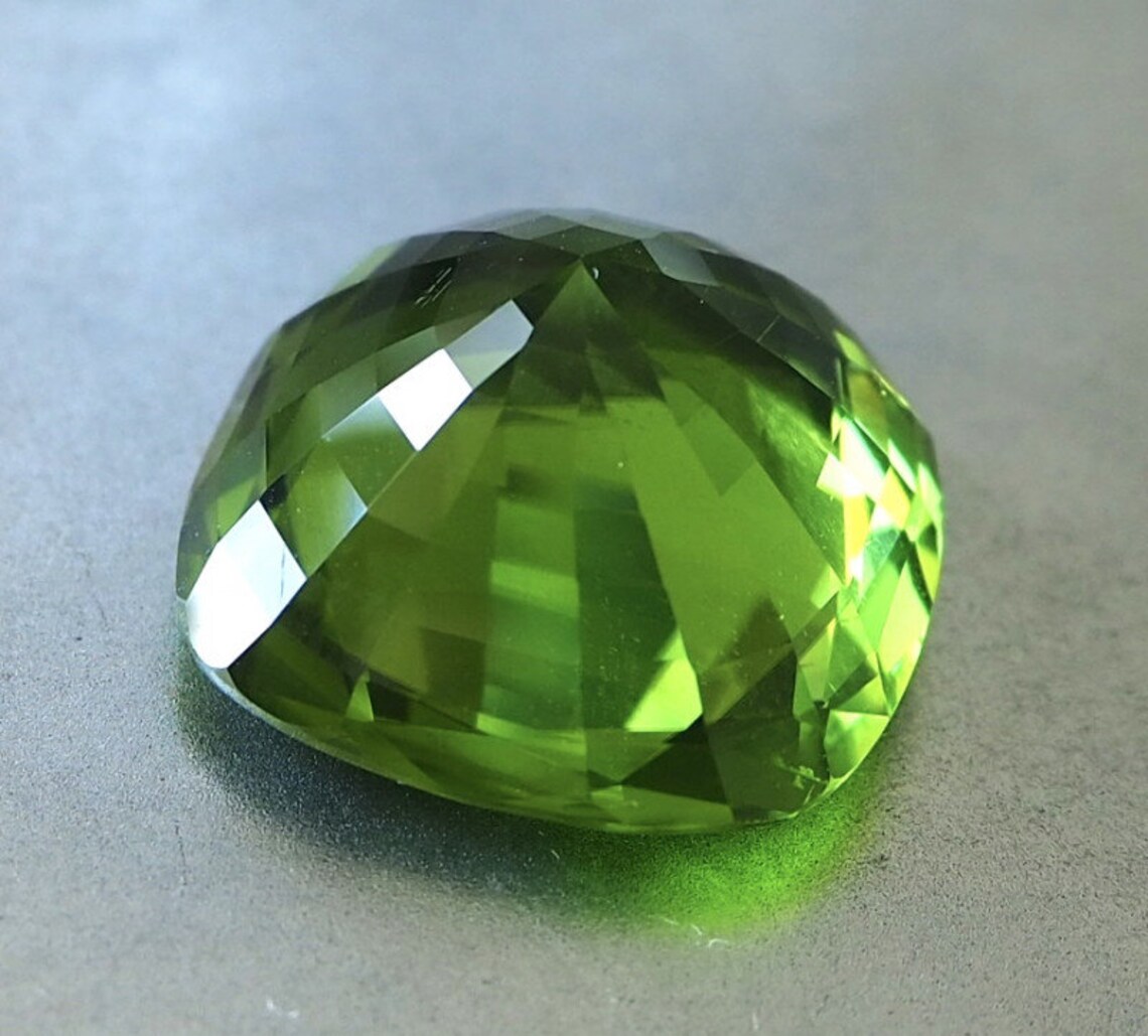 37.95ct Rare size Top grade Peridot Etsy
