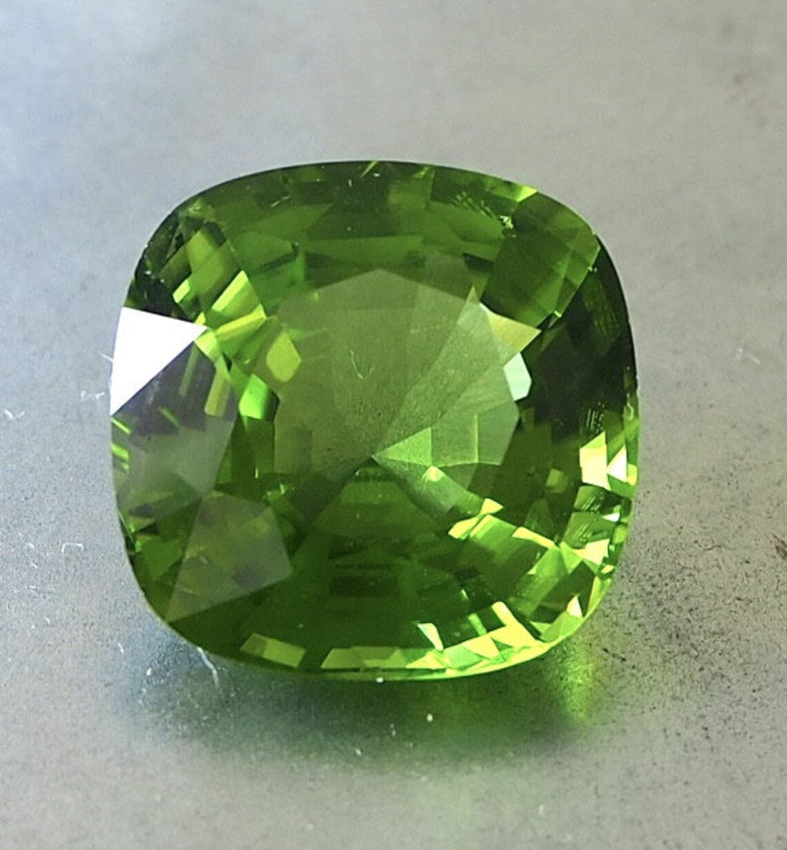37.95ct Rare size Top grade Peridot Etsy
