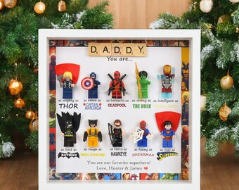 Personalised Superhero Birthday Gift Photo Frame From Marvel-ous Creations