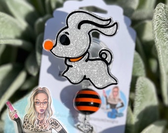 Halloween Puppy Retractable Badge Reel