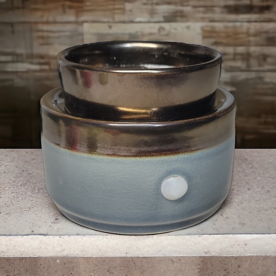 Candle/wax Melt Warmer, 3-in-1 Blue and Bronze, Plugin Wax Melt Warmer With  On/off Switch 