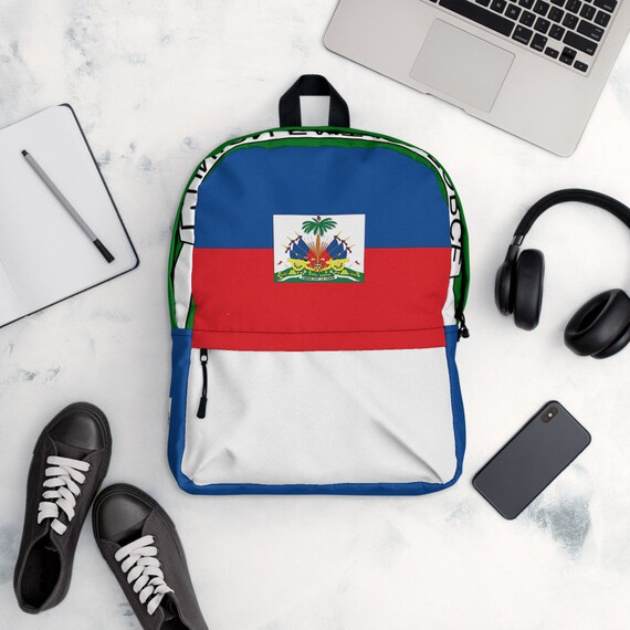 Haitian Flag Backpack - Etsy display picture 2