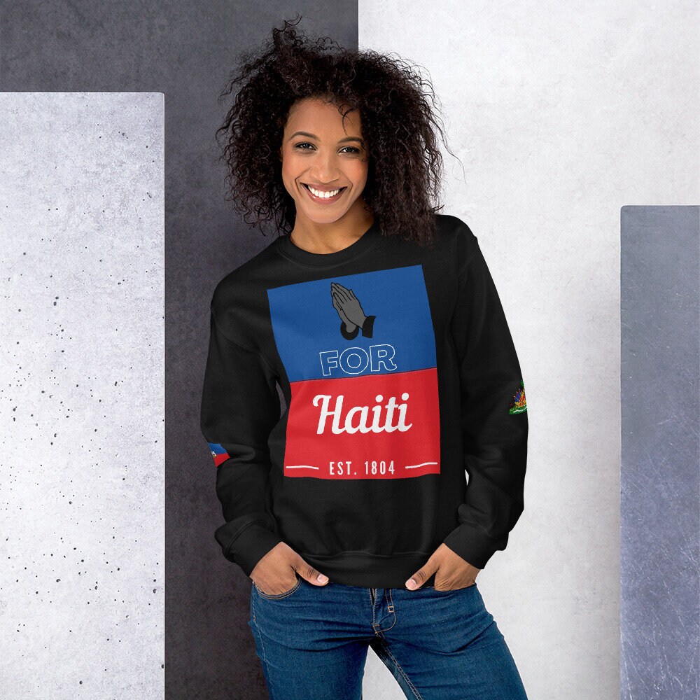 Sudadera Pray 4 Haiti -  España