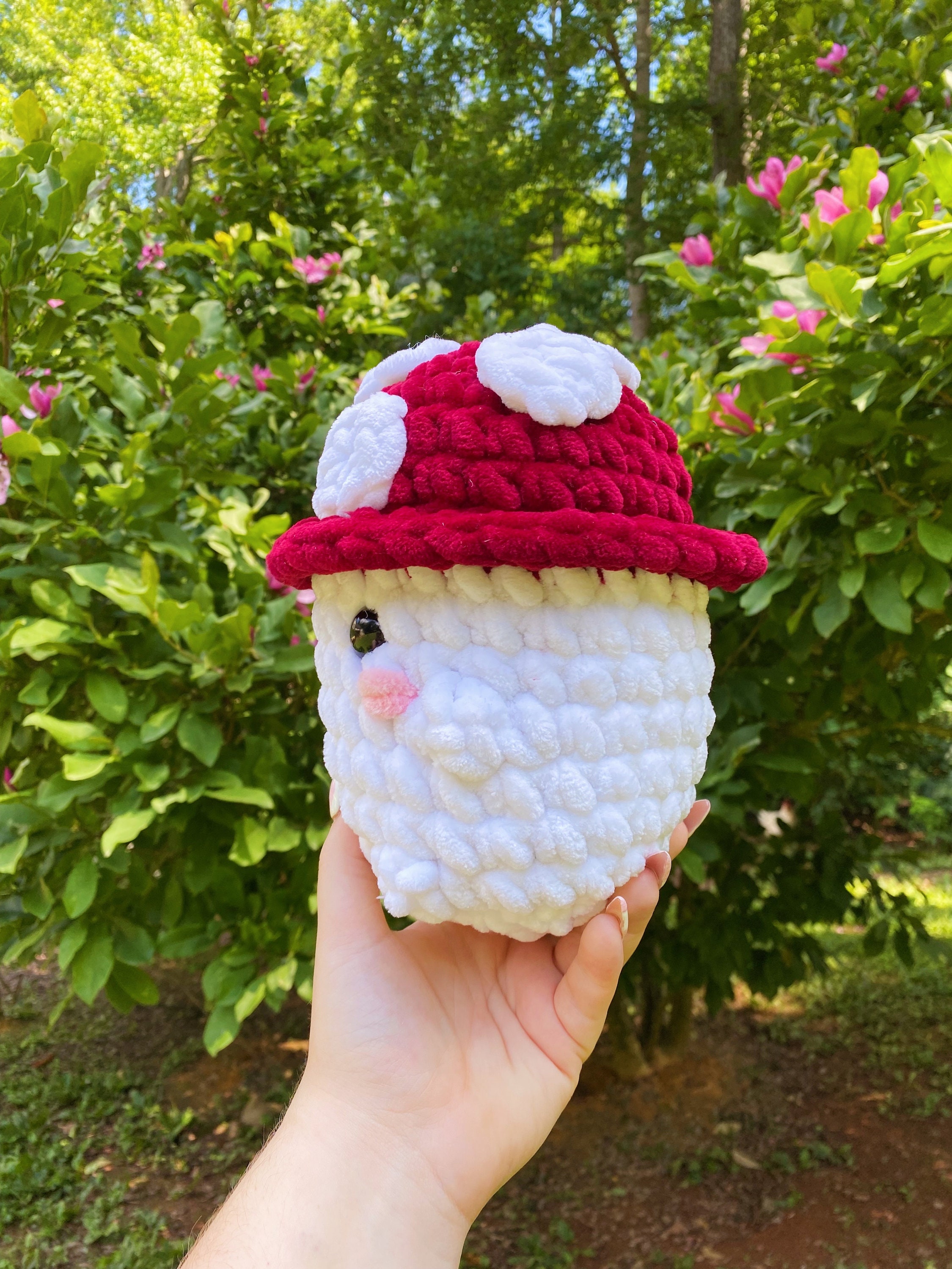 Jumbo Mushroom Plushie - Etsy