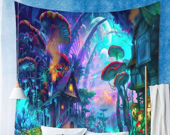 Mushroom Home Tapestry 2024 sumapolitica .ar