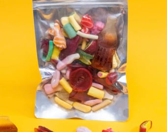 Pick N Mix Sweet pouch, perfect for: -Birthday parties-weddings-Easter-Eid-gift- Baby shower-Hen do- birthdays-Made to order