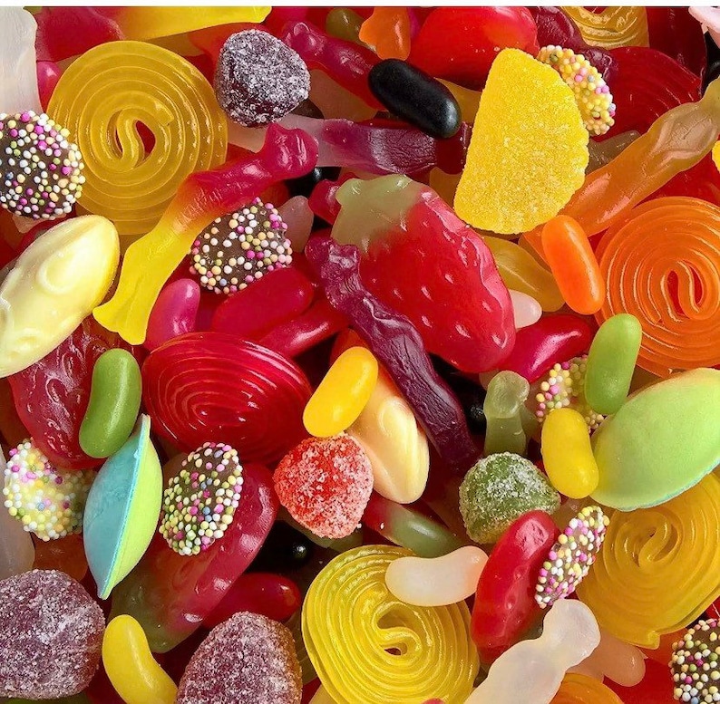Pick N Mix Sweet boxes 350/500g/1kg/2kg perfect for Etsy