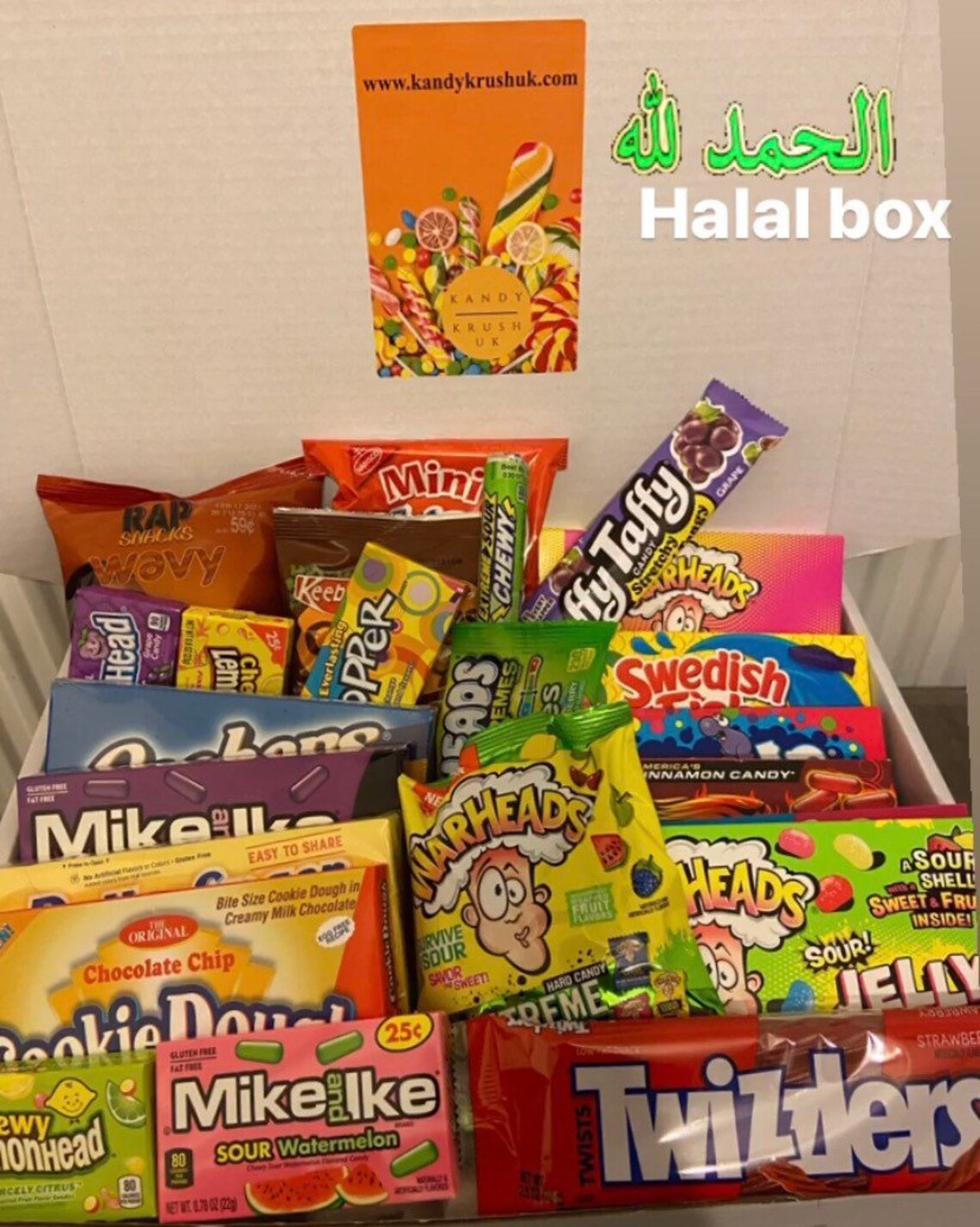 Halal American Candy Box Etsy