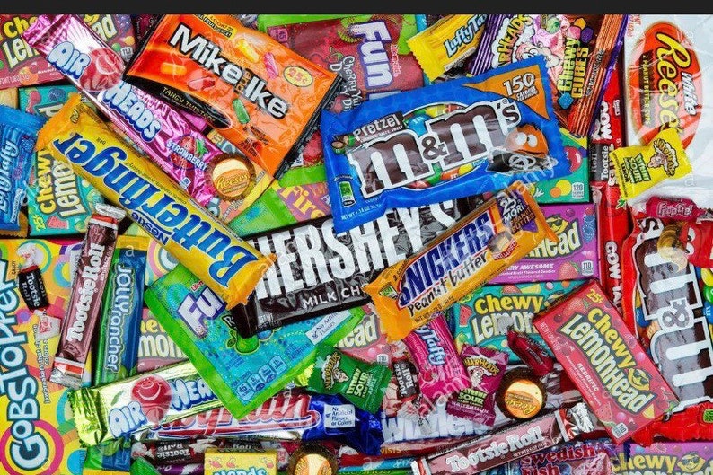 American Candy VS British Sweet Box Etsy UK