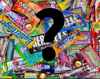 Boîte mystère de bonbons américains