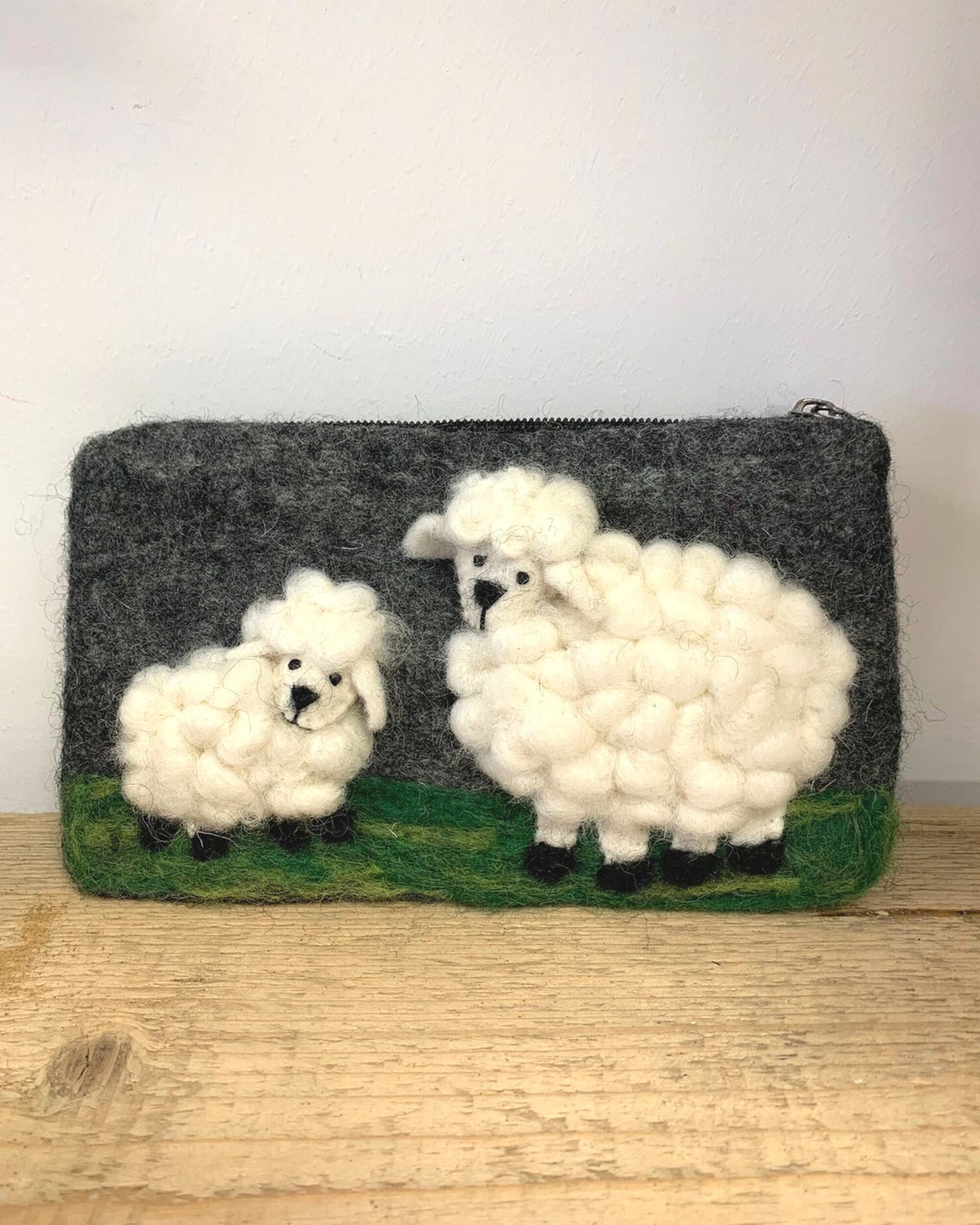 Felted Sheep Purse main image 1