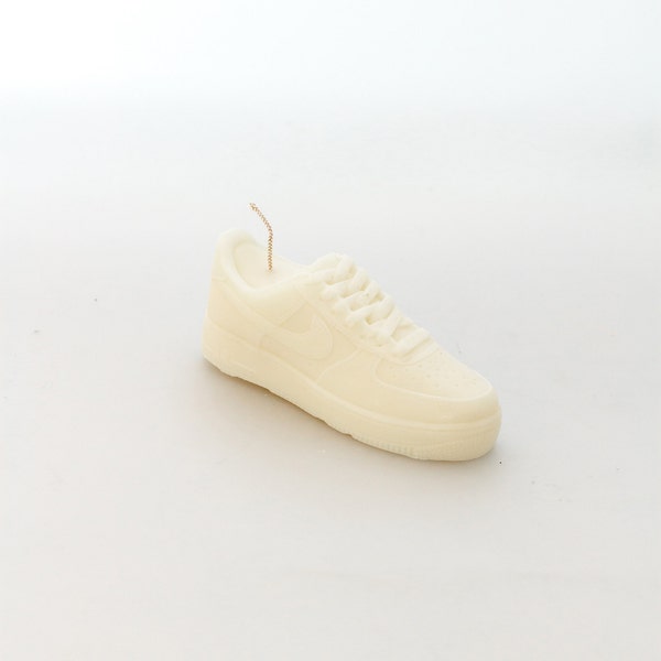 US | Eco-Friendly Vegan Sneaker Candle, Small AF1-Inspired Soy Wax Decor, Unique Gift for Sneakerheads, Sneakerlovers