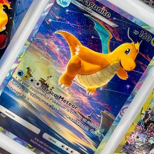 Reliure non officielle en plastique avec pochette du TCG dragonite, insertion de page, affichage holographique personnalisé, remplacement de la liste de souhaits. LIRE LA DESCRIPTION