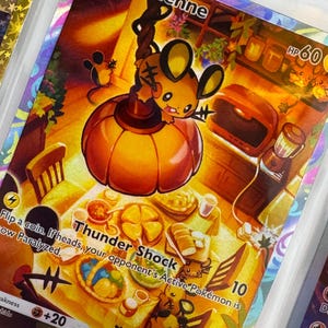 Unofficial Pikachu Wearing Poncho Vulpix 037/SM-P 038/SM-P