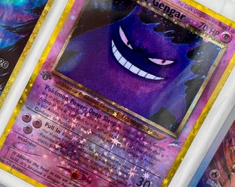 Unofficial Dark Gengar 1st Edition 6/105 Plastic Picture