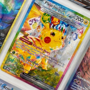 Unofficial Pikachu Wearing Poncho Vulpix 037/SM-P 038/SM-P