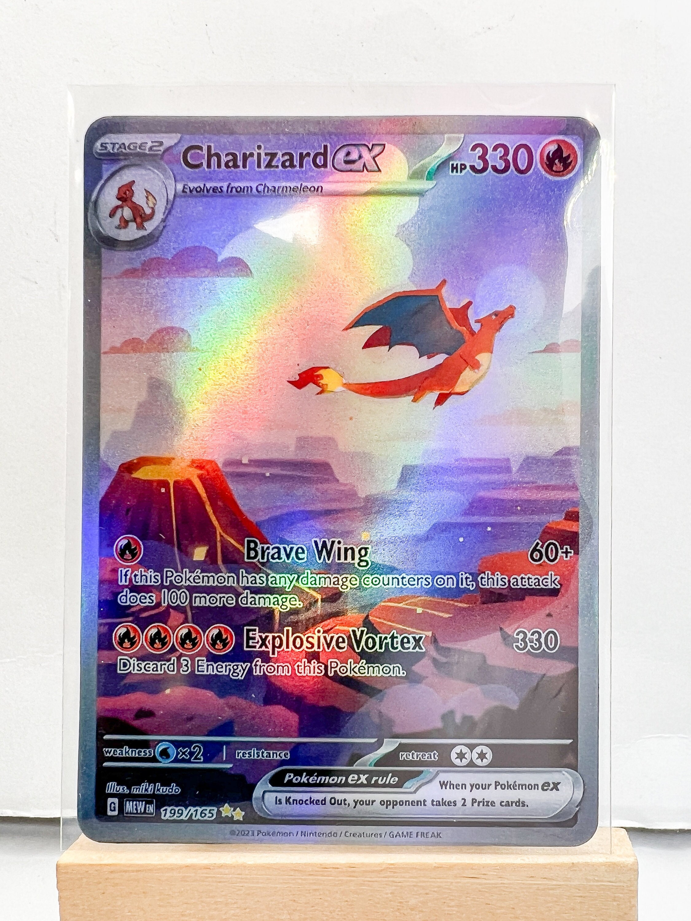 Charizard ex - 199/165 - SV: Scarlet and Violet 151 - Pokemon