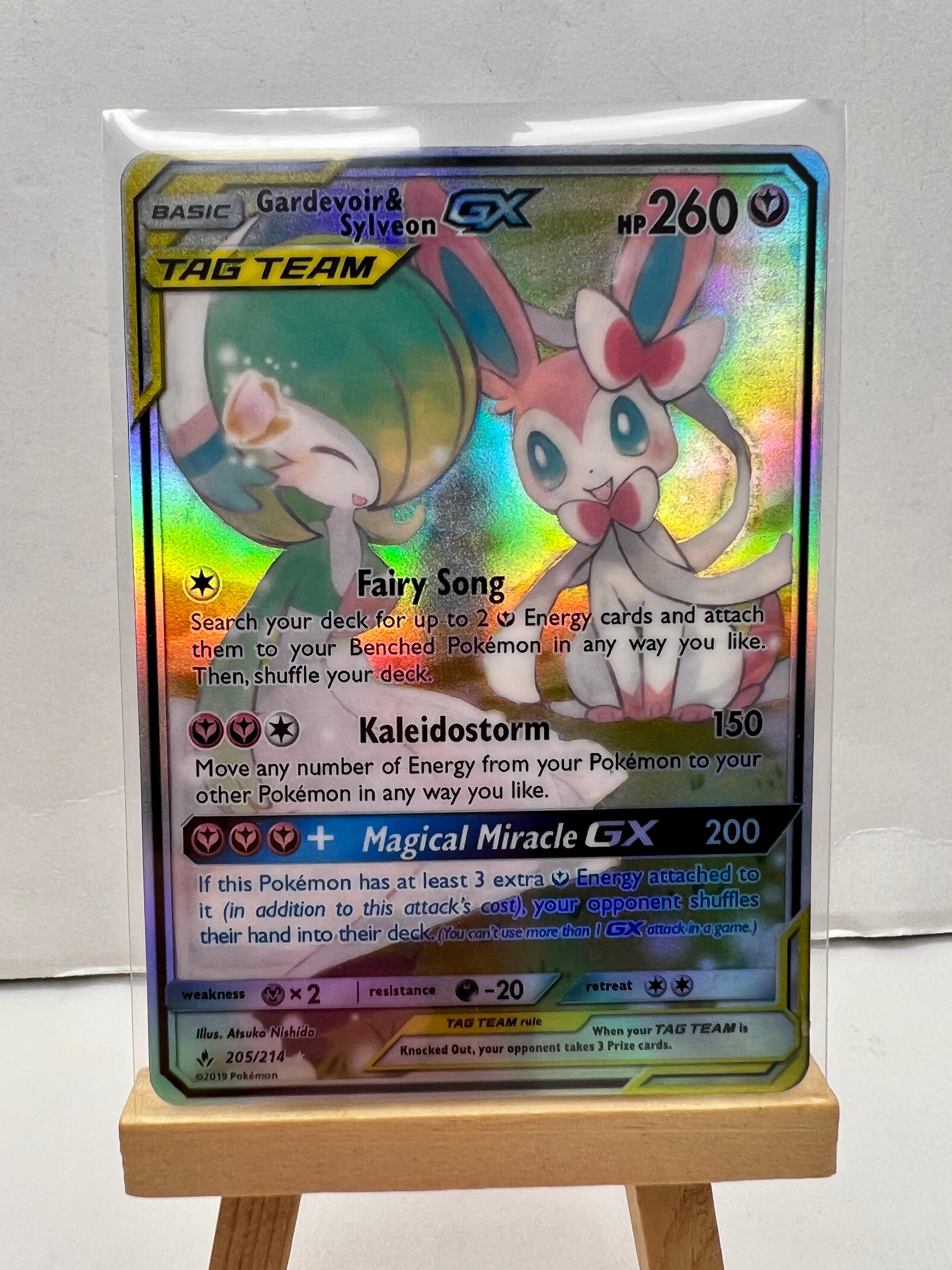 Gardevoir e Sylveon-GX / Gardevoir & Sylveon-GX (205/214)