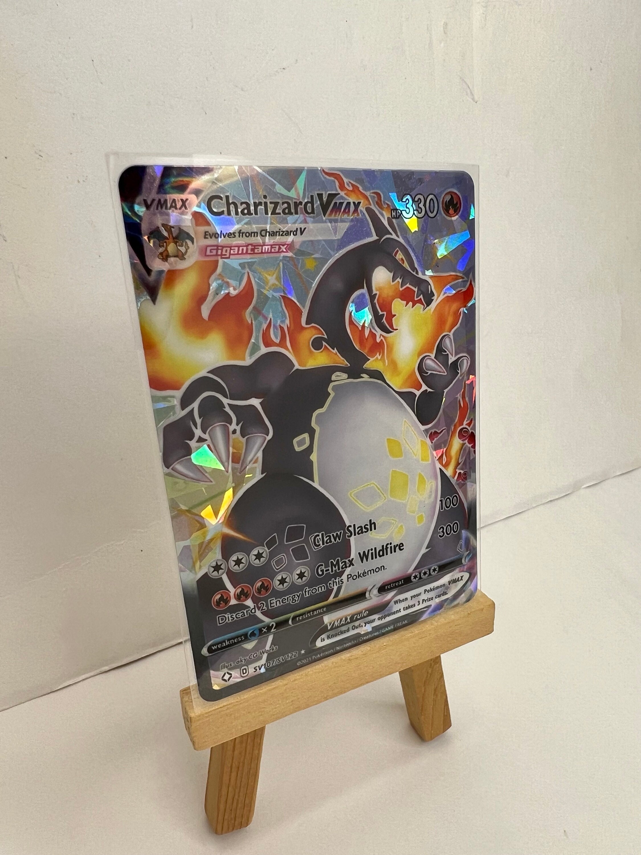 M Reshiram Gx Gmax Vmax Gigantamax Ex Pokemon Card -  Israel