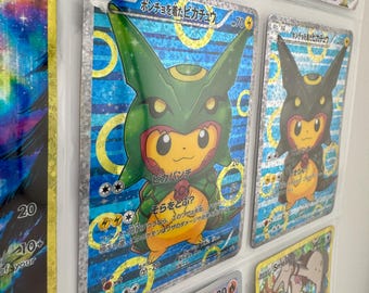 Unofficial Pikachu Wearing Poncho Rayquaza 230/XY-P 231/XY-P Unofficial Pikachu Wearing Poncho Rayquaza 230/XY-P 231/XY-P
