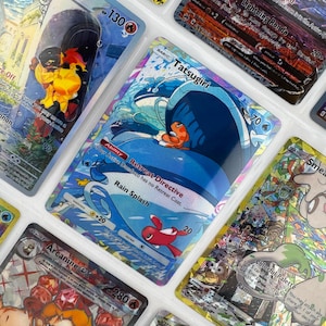 Tatsugiri TCG Pocket non officiel, reliure d'illustrations en plastique, insertion de page personnalisée Holo, affichage de la liste de souhaits, remplacement LIRE LA DESCRIPTION