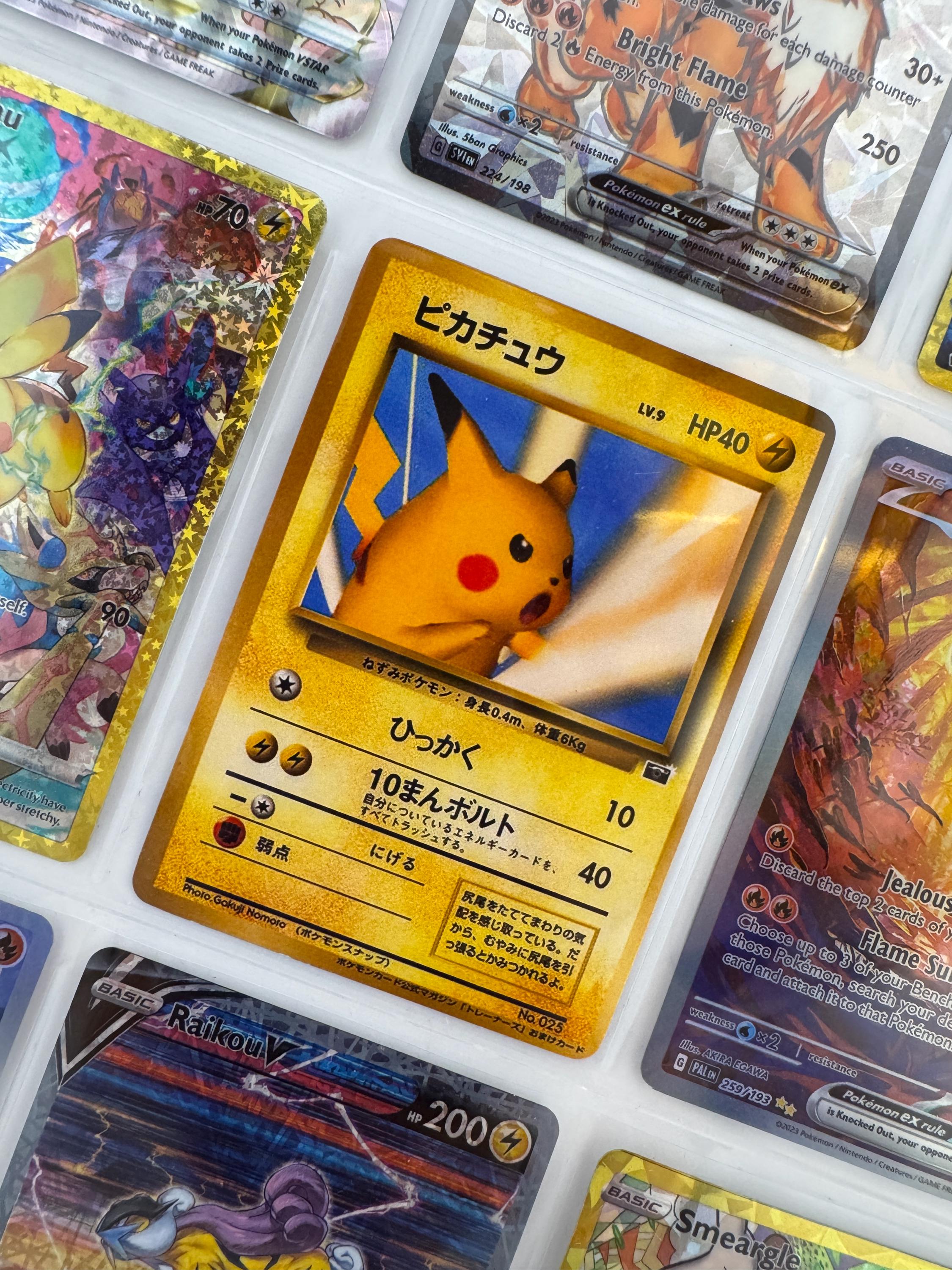pokemon snap pikachu card Pokémon Spanish PSA 9 2000 World Collection Promo – Blazing Cards any damage done by the attack is reduced by 10 (after applying Weakness and Resistance) Are these pikachu snap promos