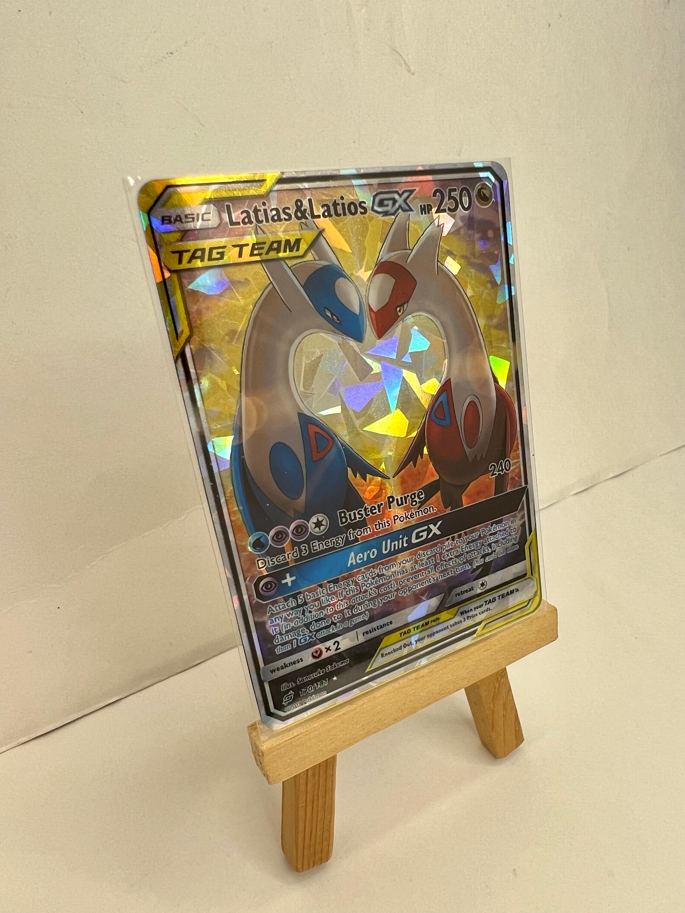 Take a Peek at Pokemon TCG TAG TEAM Cards (Latias & Latios-GX