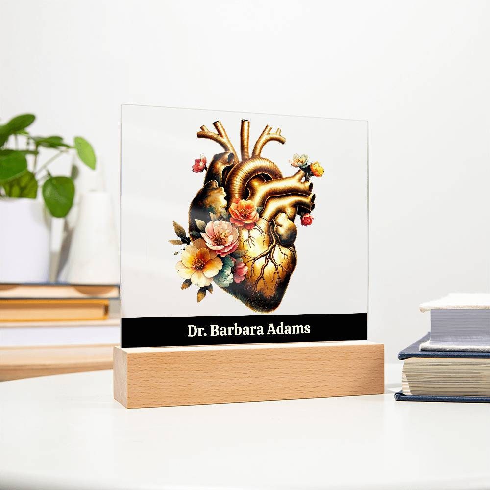 Cartello Acrilico A Forma Di Cuore 'Those We Love Don't Go Away' - Ricordo Con Angelo Cardinale Rosso - Regalo Commemorativo - 3