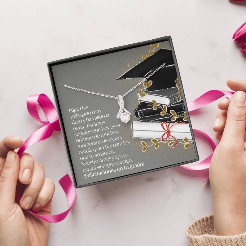 Graduation Gift for Her Spanish Gifts Regalo De Graduación Etsy