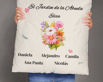 Regalo para Abuela Abuelita, Personalized Grandma Gift from Grandkids, Spanish Mothers Day Gift for Grandmother, Gift in Spanish for Abuela