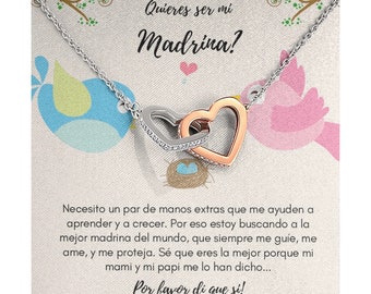 Madrina proposal Regalo para madrina Propuesta madrina en - Etsy España