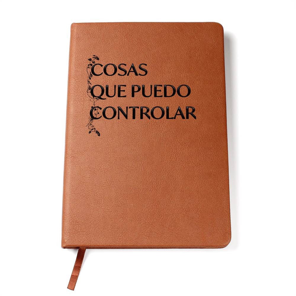 Therapy journal terapia Personalized journal depresion Mental health journal Spanish gifts ansiedad What I can control salud mental