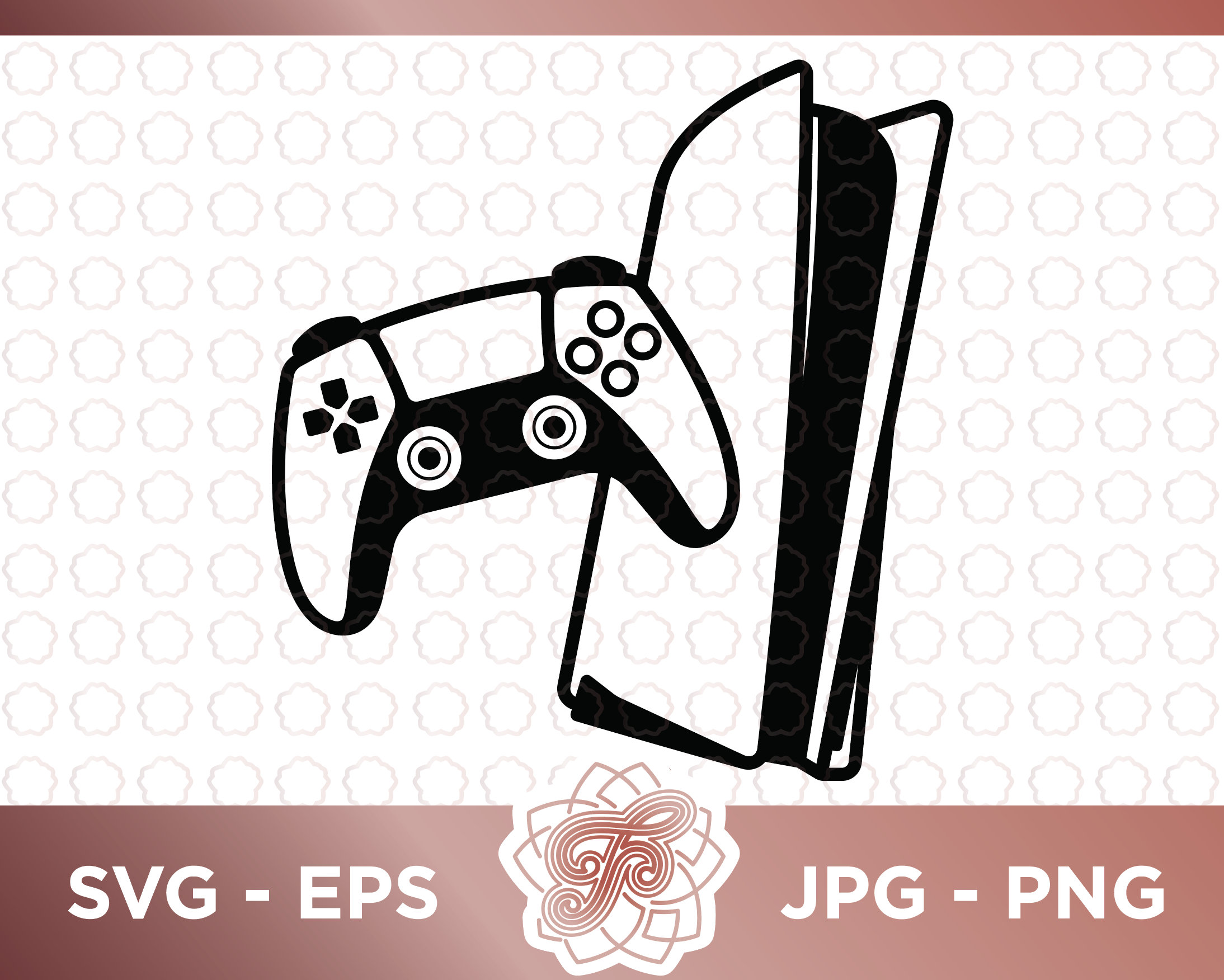 PS5 Design PS5 SVG CONSOLE PS5 Console de jeu Easy To Use | Etsy