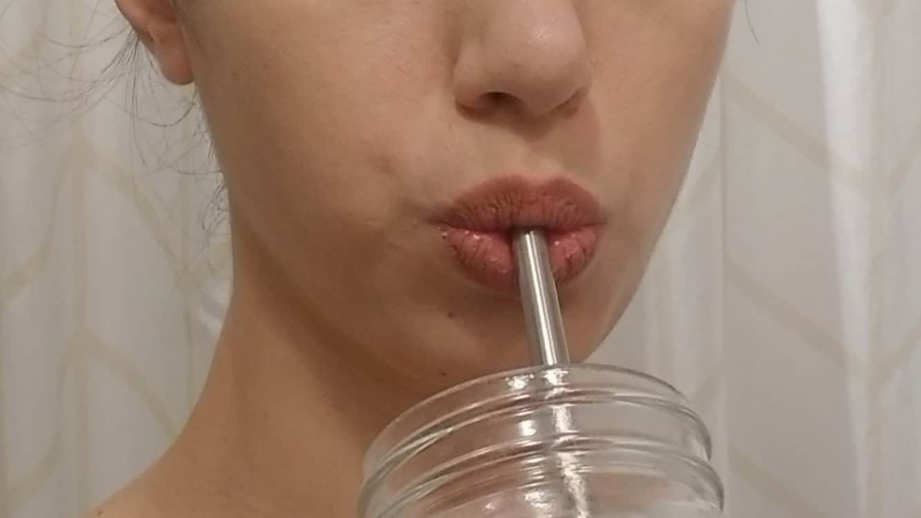 Pixie Tip™ - Anti-Purse Silicone Straw Tip - Adaptive drinking