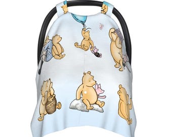 Winnie the Pooh Baby Car Seat Cover