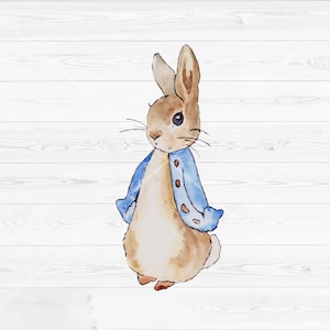 Peter Rabbit Png, clipart Peter Rabbit, téléchargement numérique immédiat