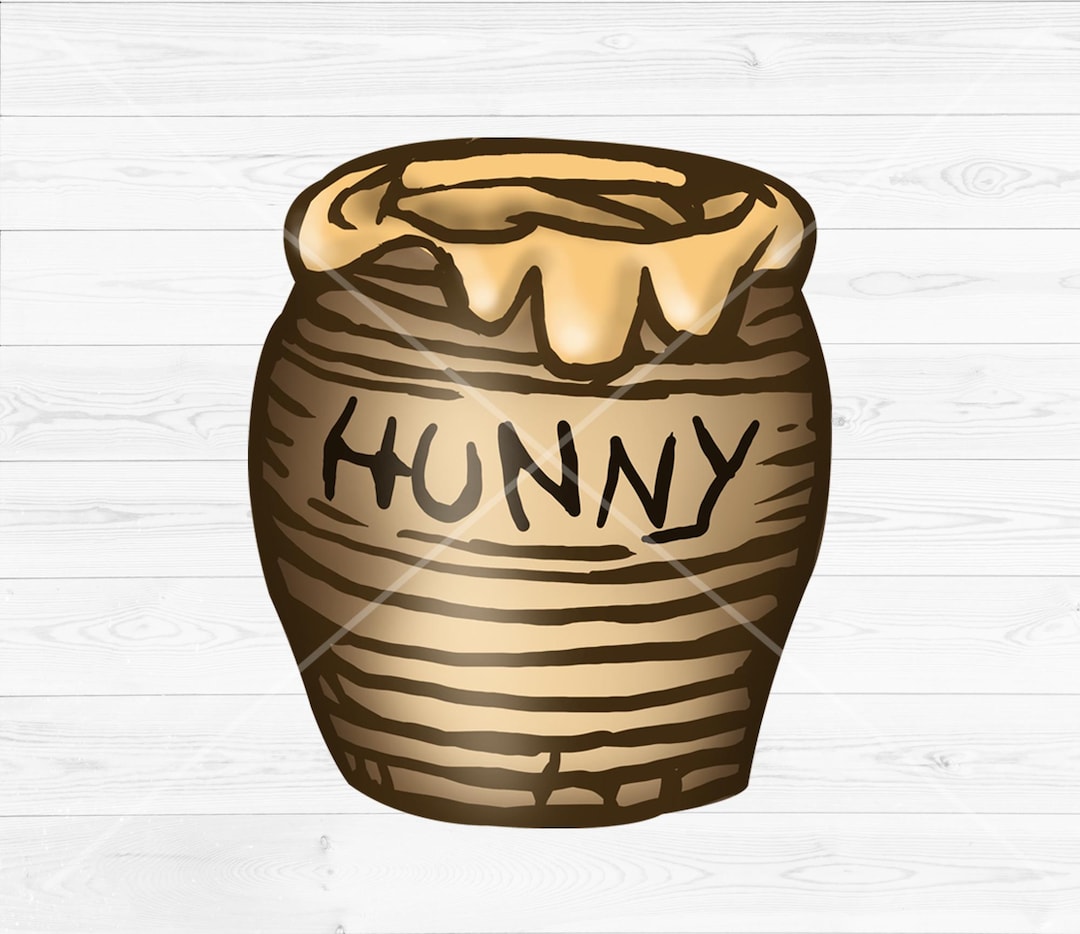 クラシックなくまのプーさん ハニーポット PNG 画像 - Etsy 日本