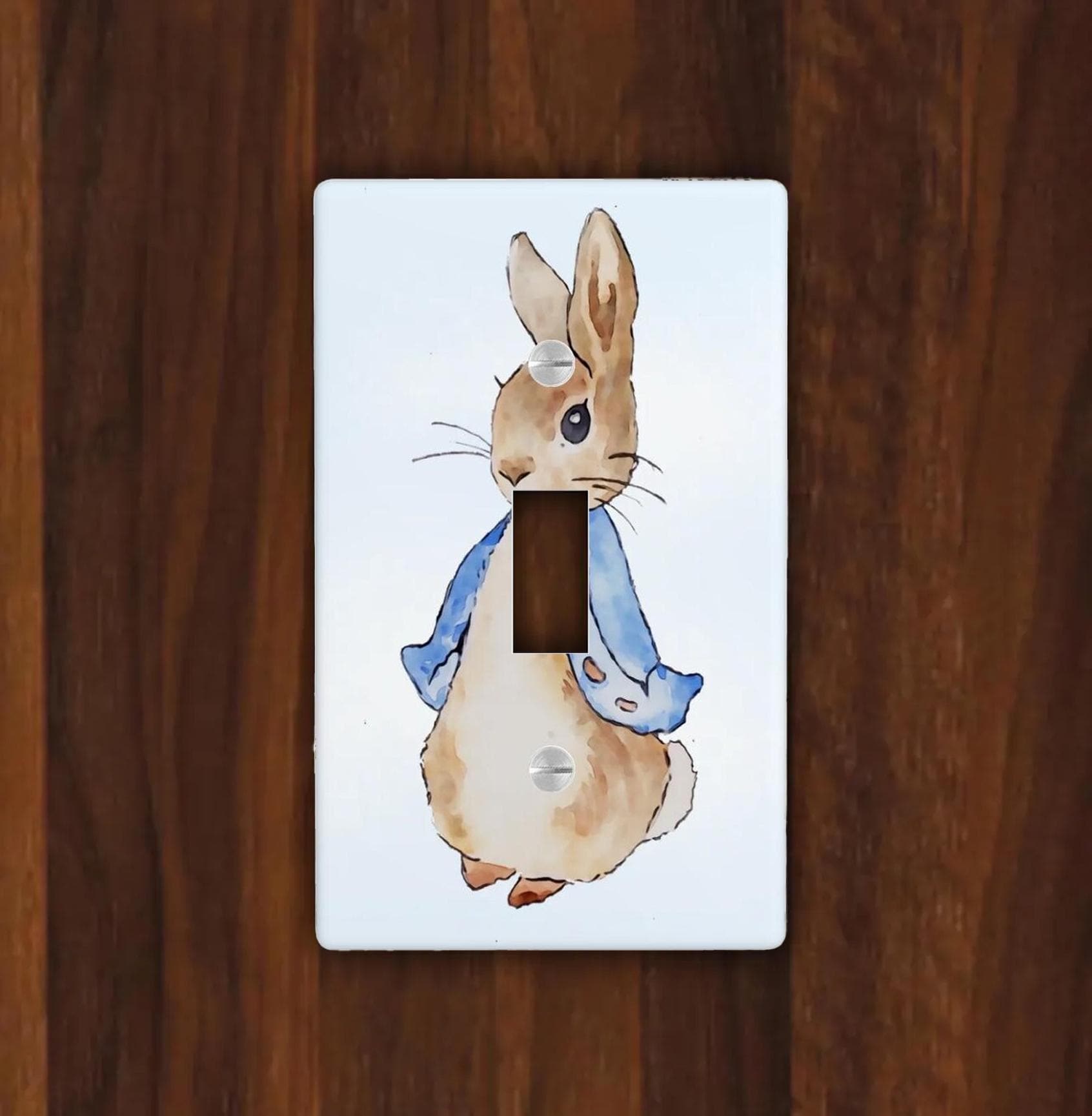 ピーターラビット電気 Peter Rabbit Light Switch Plate - Etsy