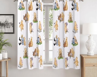 Winnie the Pooh Curtains 52"x63"x2pcs