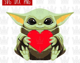 Baby Yoda Svg Etsy