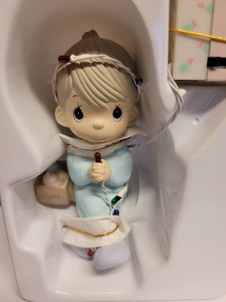 Precious Moments May Your Christmas Be Delightful Stocking Hanger